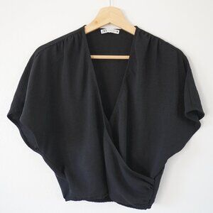 Zara Black Blouse